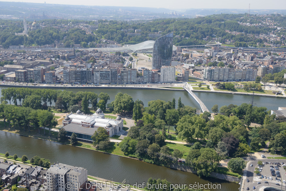 Liège - passerelle sur la Meuse